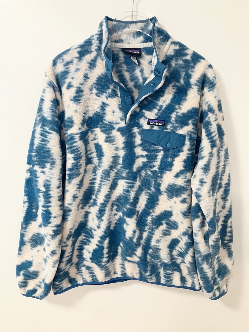 Patagonia | Blue Synchilla Snap Pullover Fleece XL Cabincore Gorpcore Outdoors